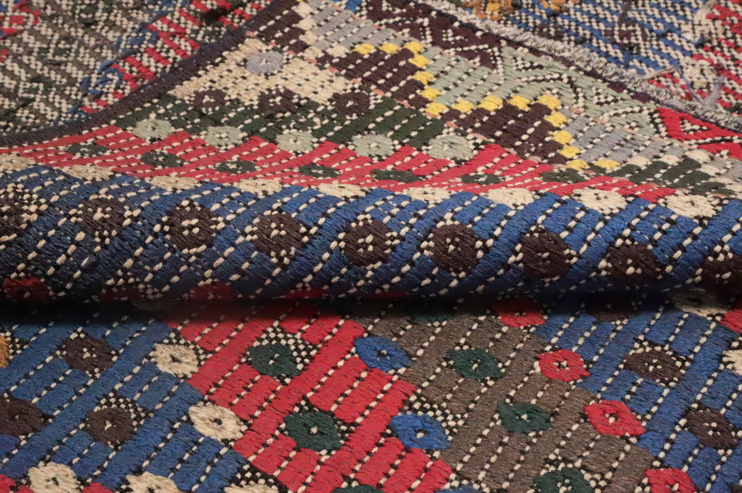 Vegetable Dye Kilim Turkish Area Rug 5x9