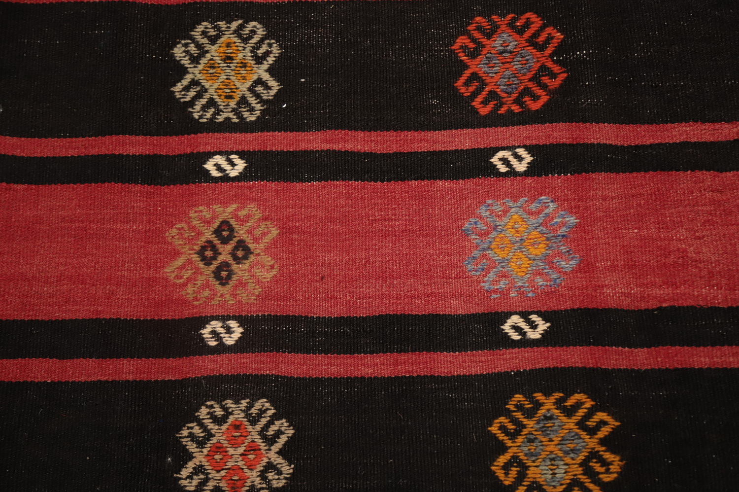 Vegetable Dye Kilim Turkish Area Rug 6x10