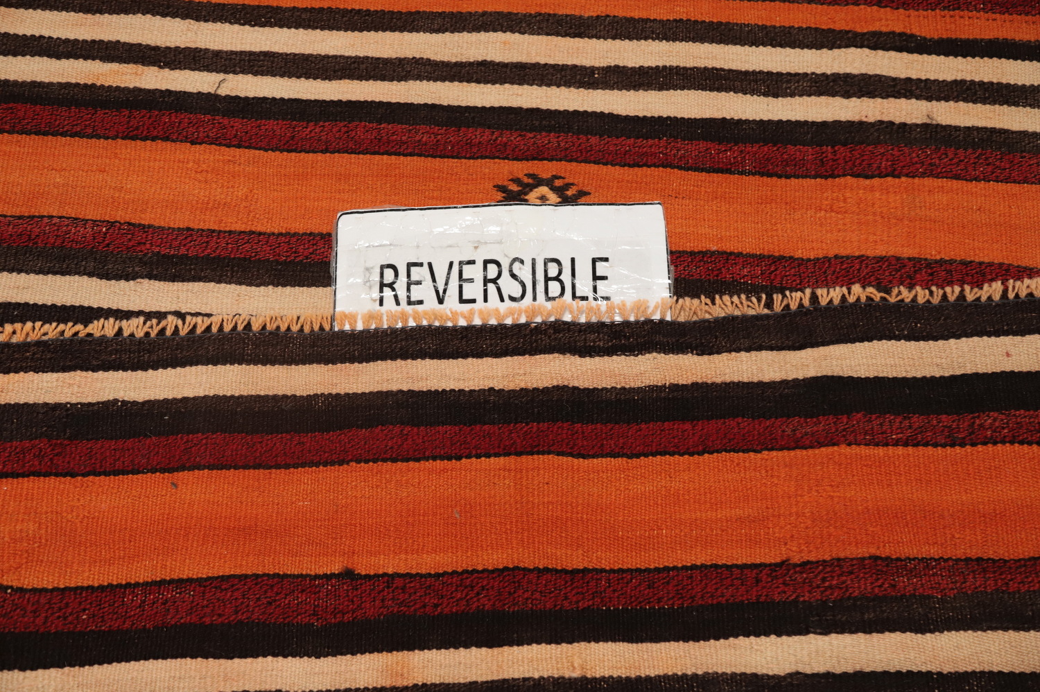 Vegetable Dye Kilim Turkish Area Rug 6x10