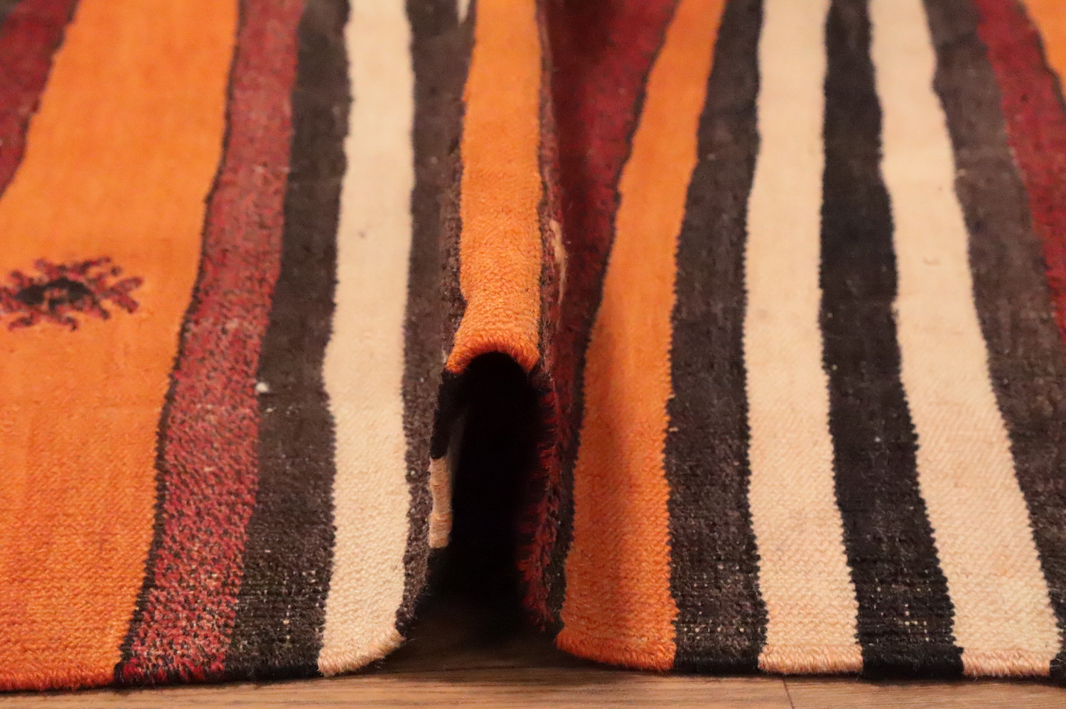 Vegetable Dye Kilim Turkish Area Rug 6x10