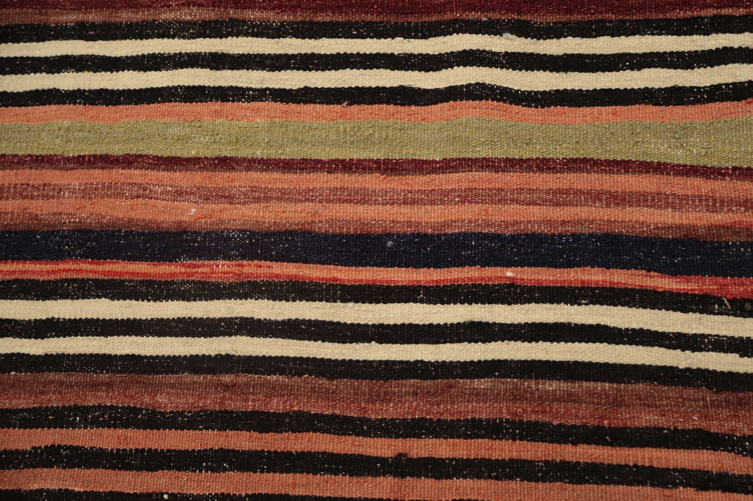 Vegetable Dye Kilim Turkish Area Rug 5x9