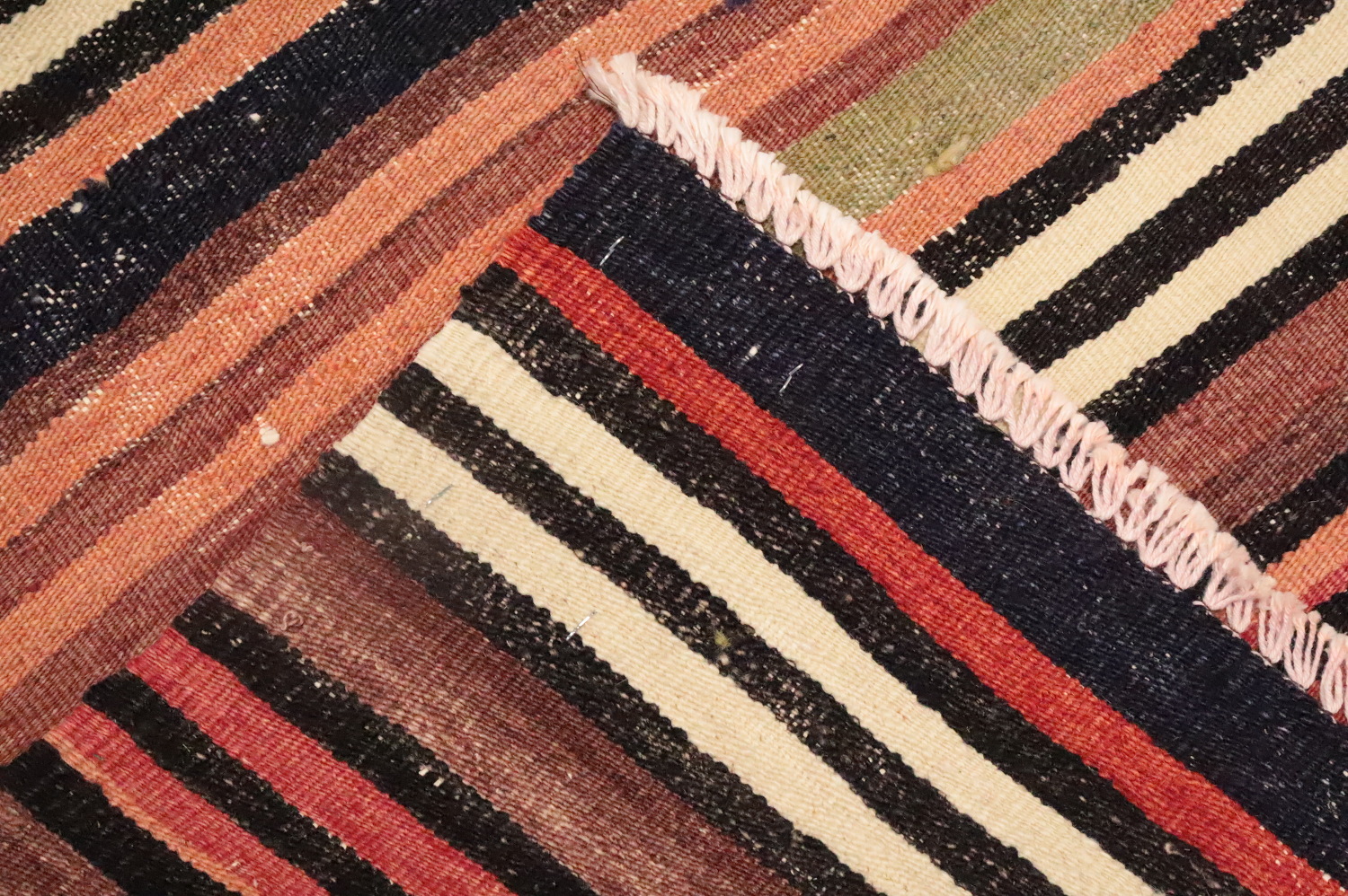 Vegetable Dye Kilim Turkish Area Rug 5x9