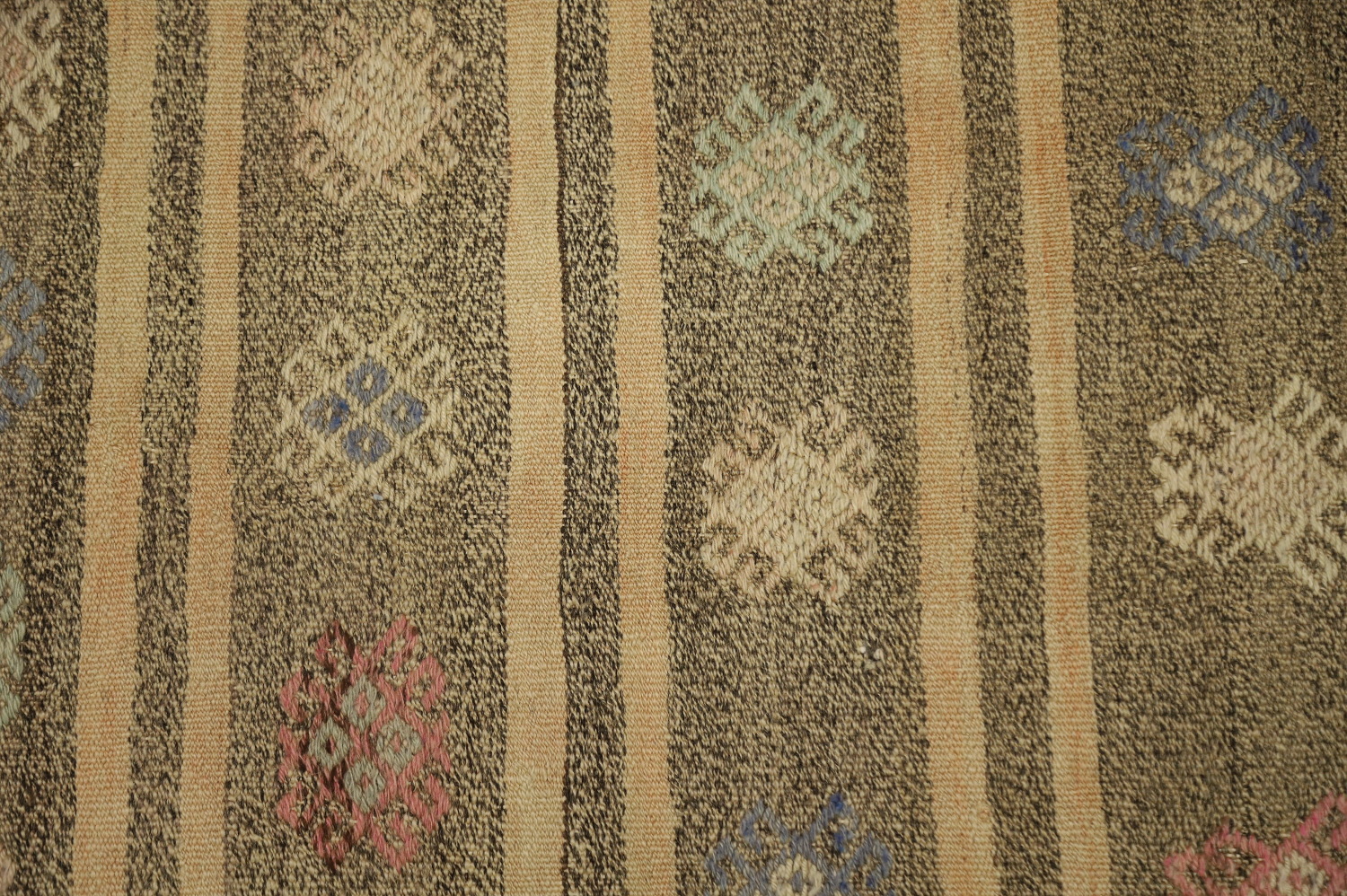 Vegetable Dye Kilim Turkish Area Rug 6x8