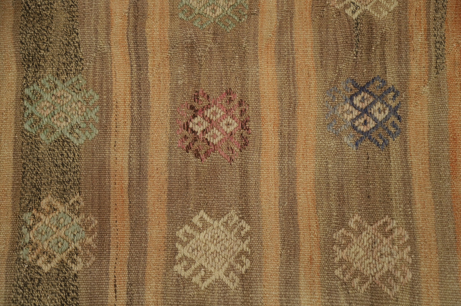 Vegetable Dye Kilim Turkish Area Rug 6x8