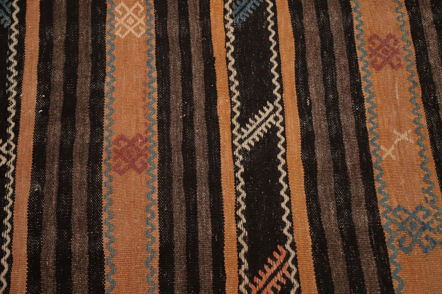 Vegetable Dye Kilim Turkish Area Rug 6x11