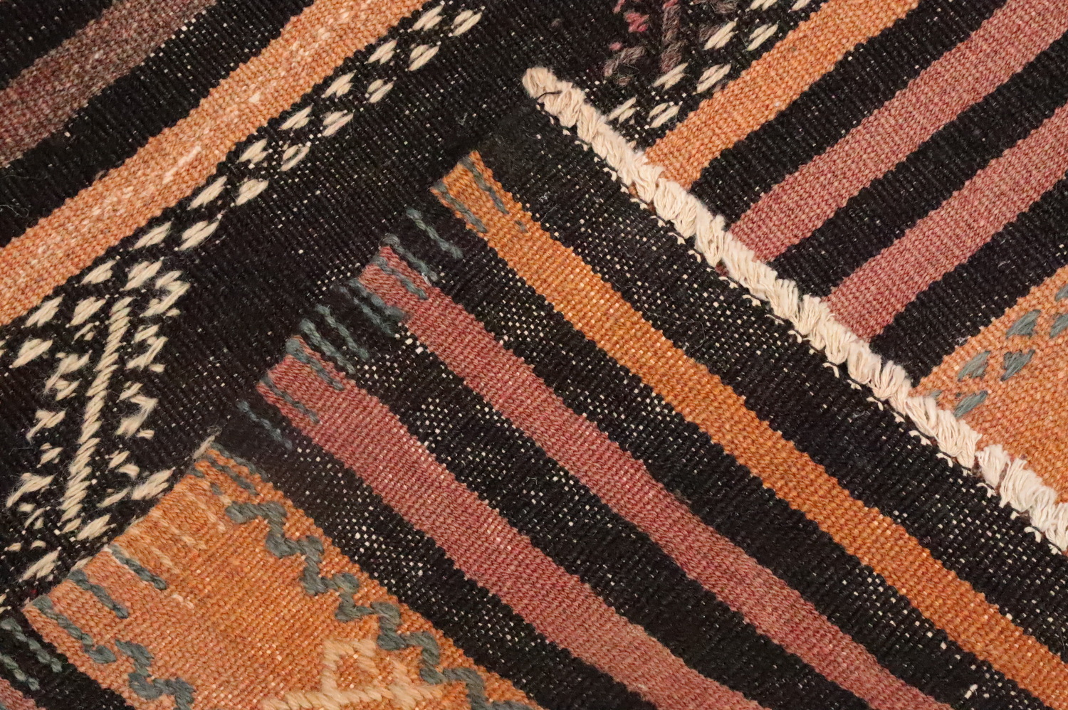 Vegetable Dye Kilim Turkish Area Rug 6x11
