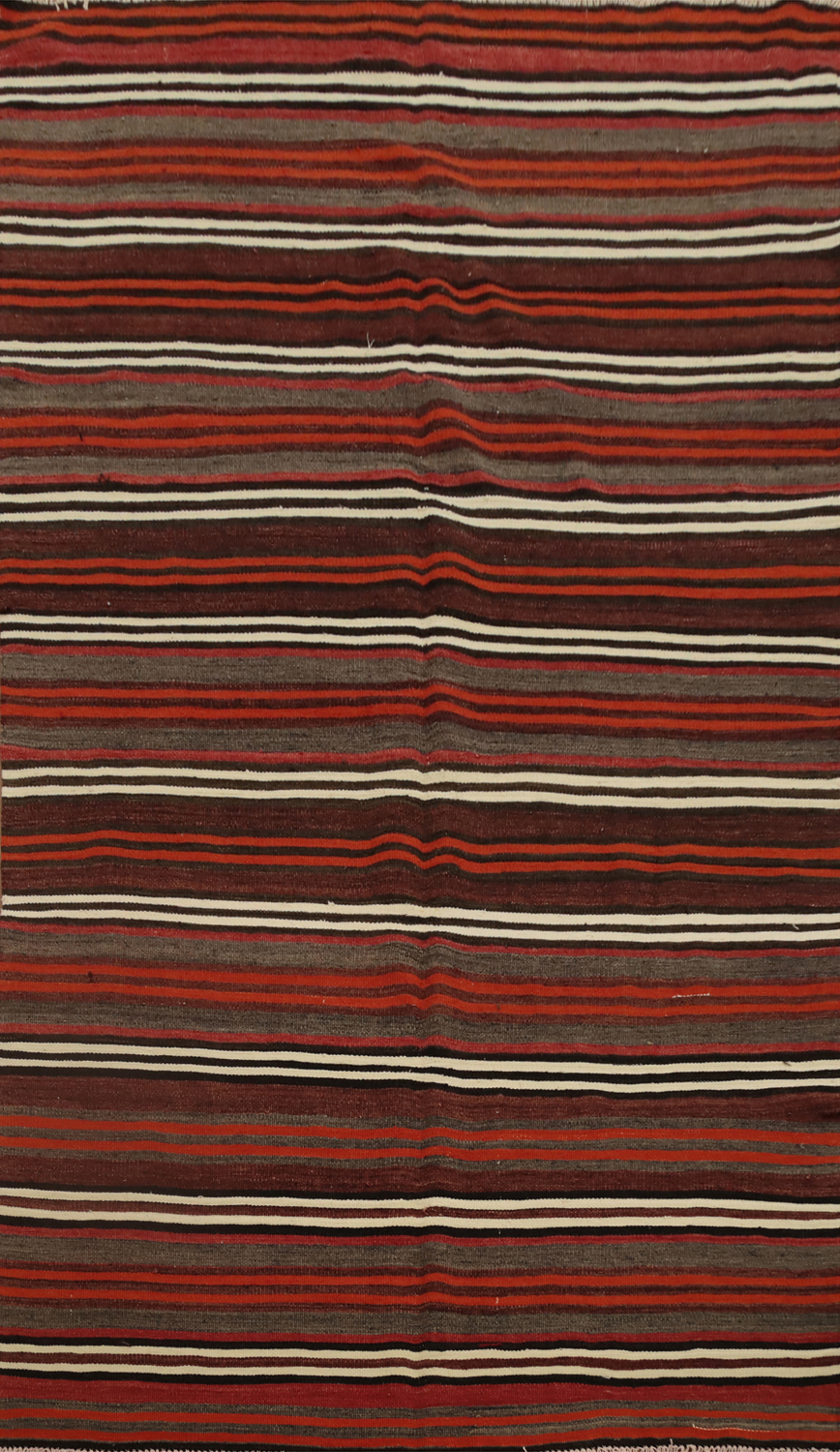 Vegetable Dye Kilim Area Rug 5x9