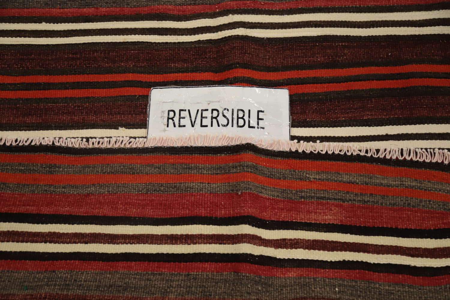 Vegetable Dye Kilim Area Rug 5x9
