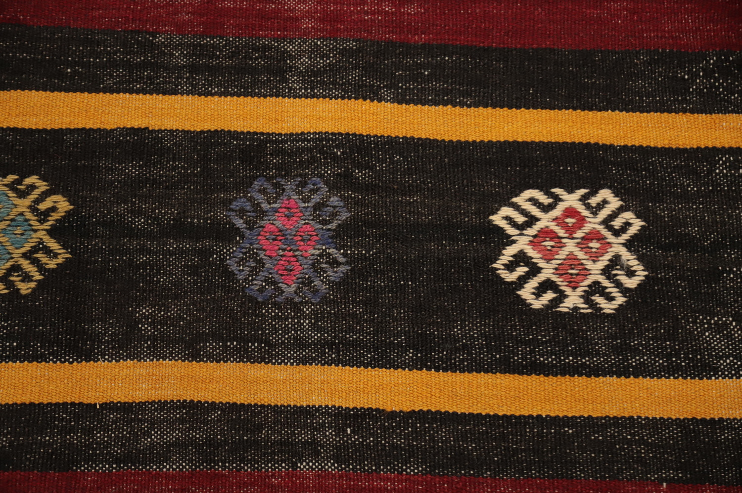 Vegetable Dye Kilim Turkish Area Rug 6x11