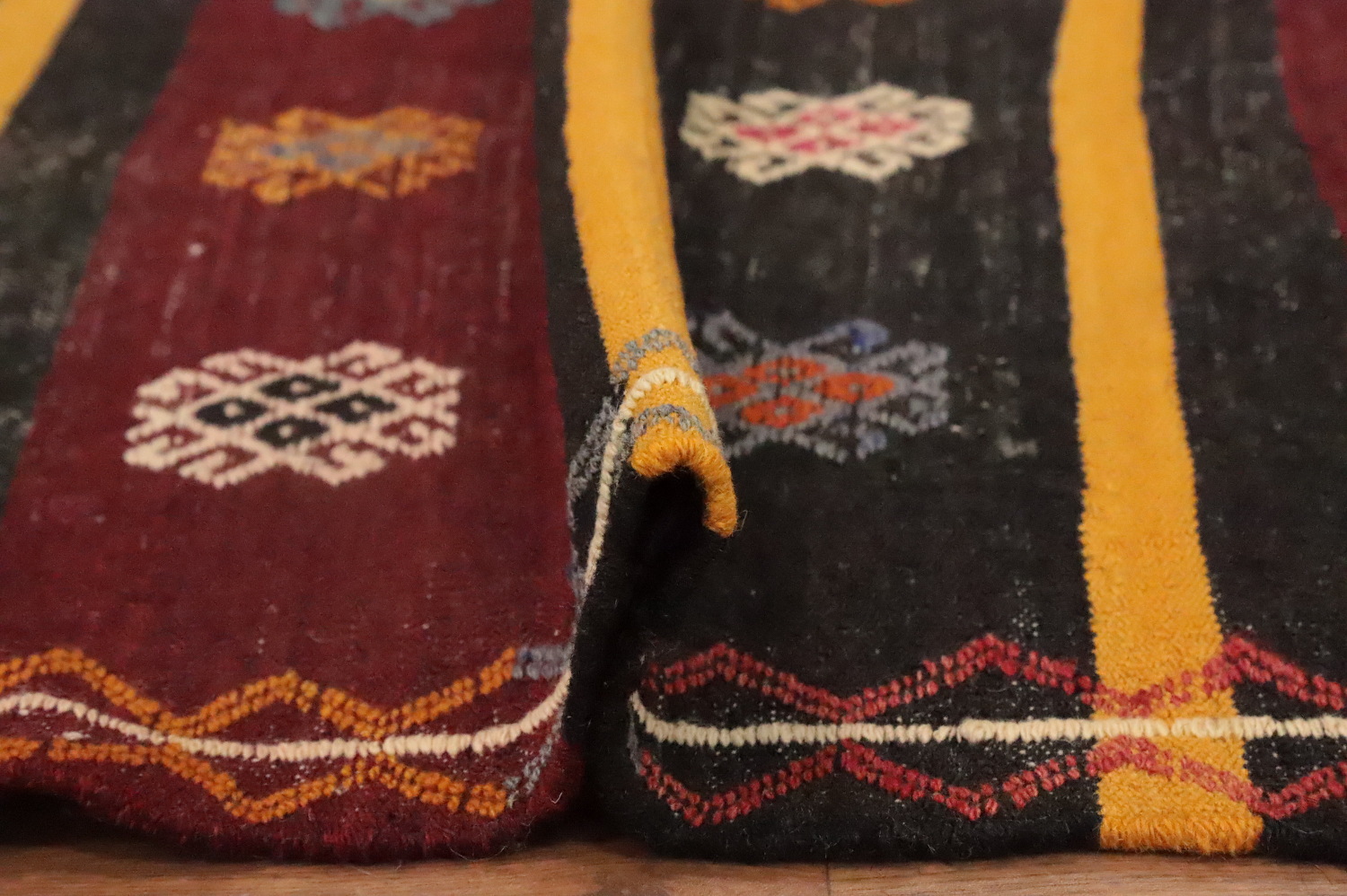 Vegetable Dye Kilim Turkish Area Rug 6x11