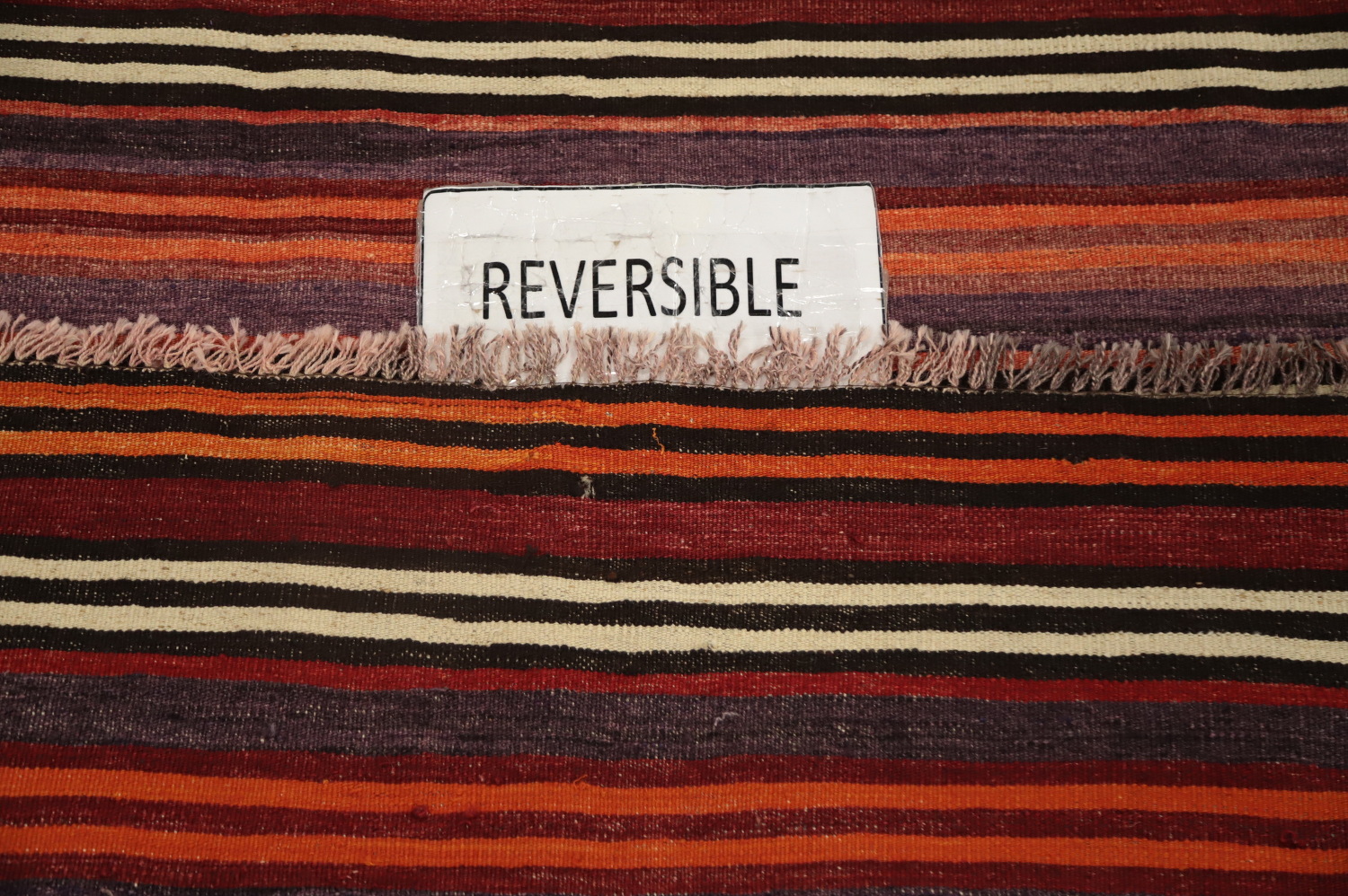Elegant Striped Kilim Area Rug 5x10 for a Cozy Home Ambience