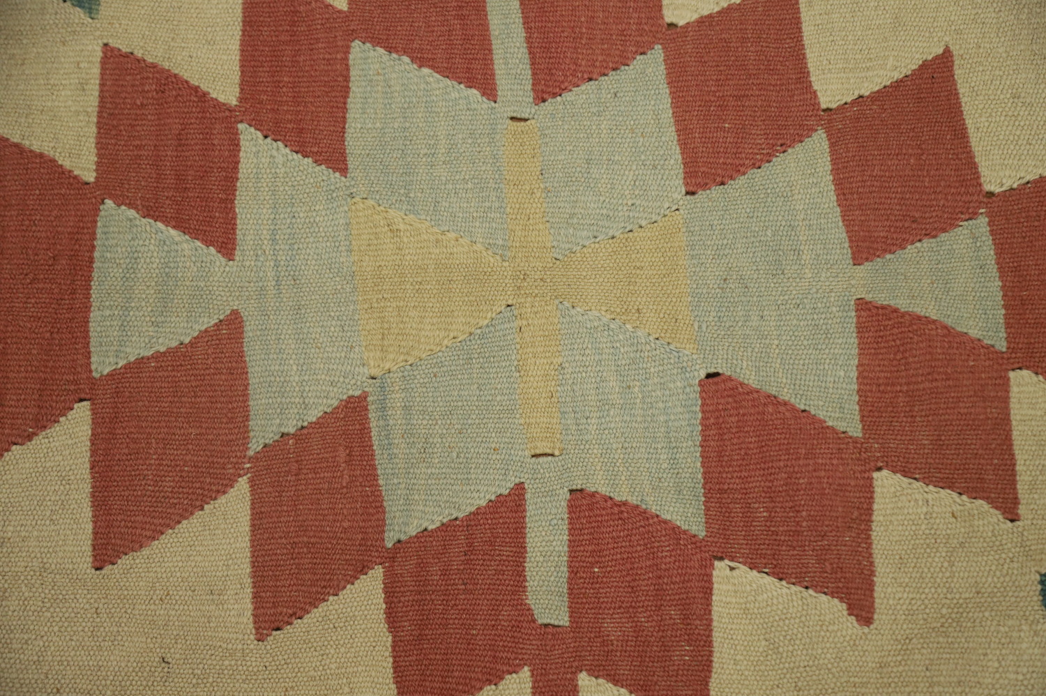 Vegetable Dye Kilim Turkish Area Rug 6x9
