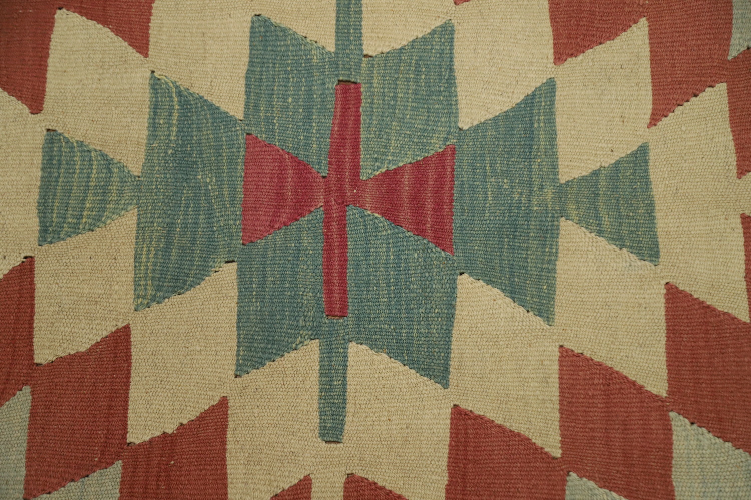 Vegetable Dye Kilim Turkish Area Rug 6x9