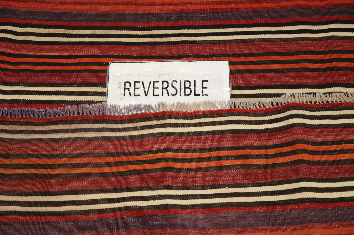 Vegetable Dye Kilim Turkish Area Rug 5x8