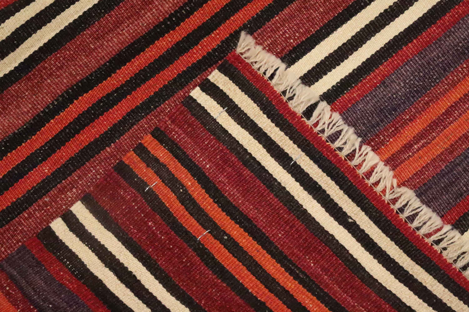 Vegetable Dye Kilim Turkish Area Rug 5x8