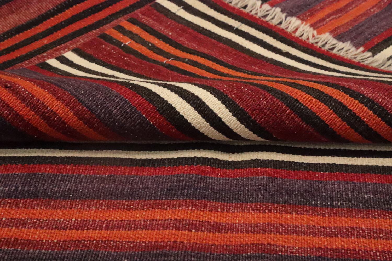 Vegetable Dye Kilim Turkish Area Rug 5x8
