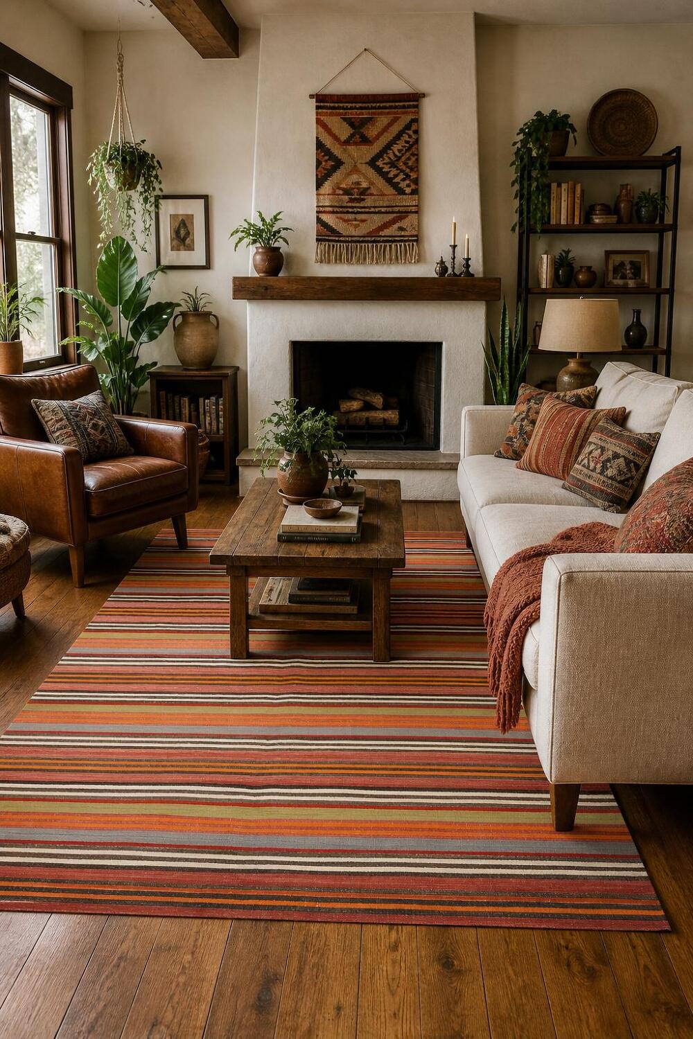 Vegetable Dye Kilim Turkish Runner Rug 4x9