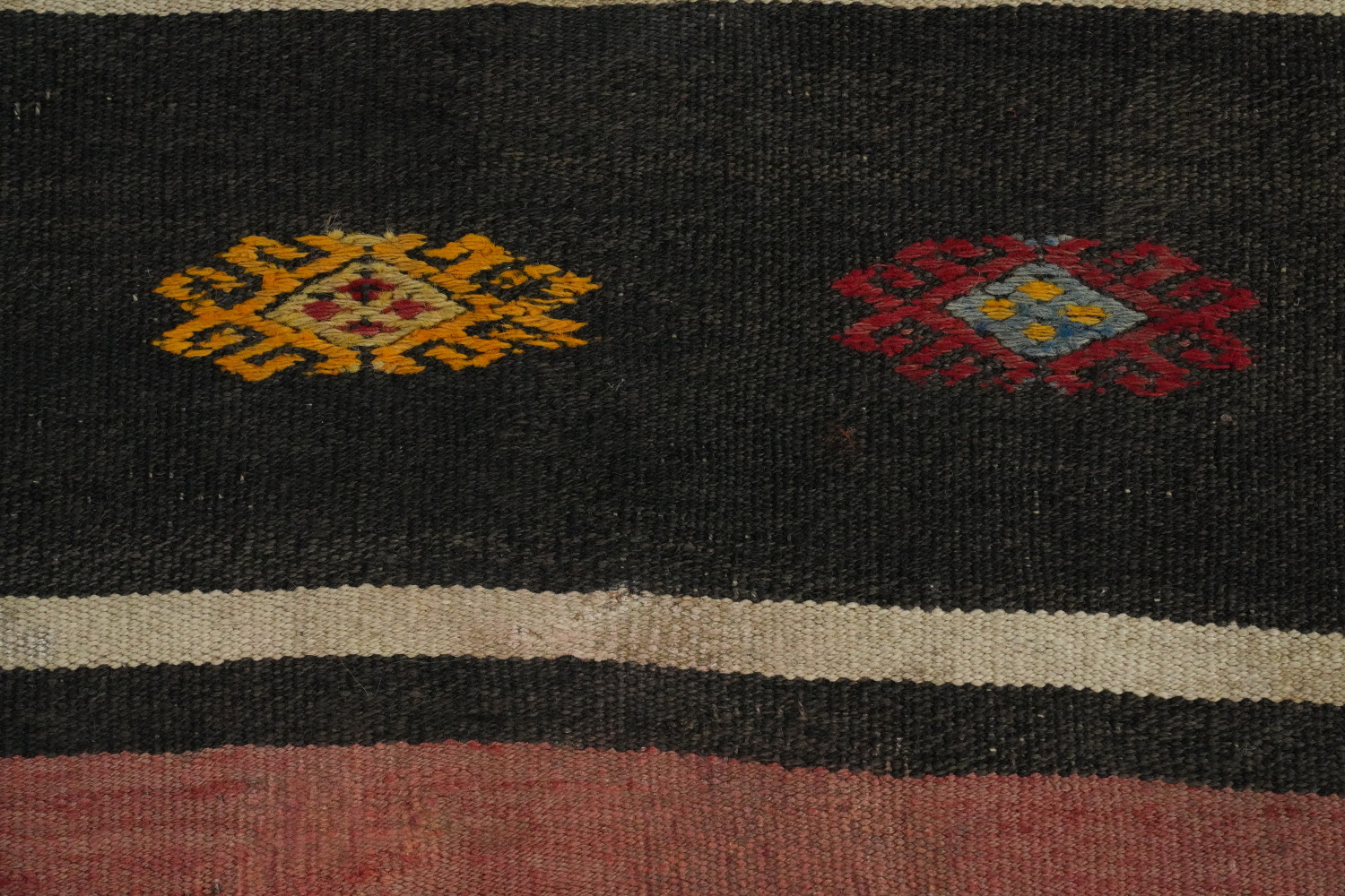 Vegetable Dye Kilim Turkish Area Rug 5x8