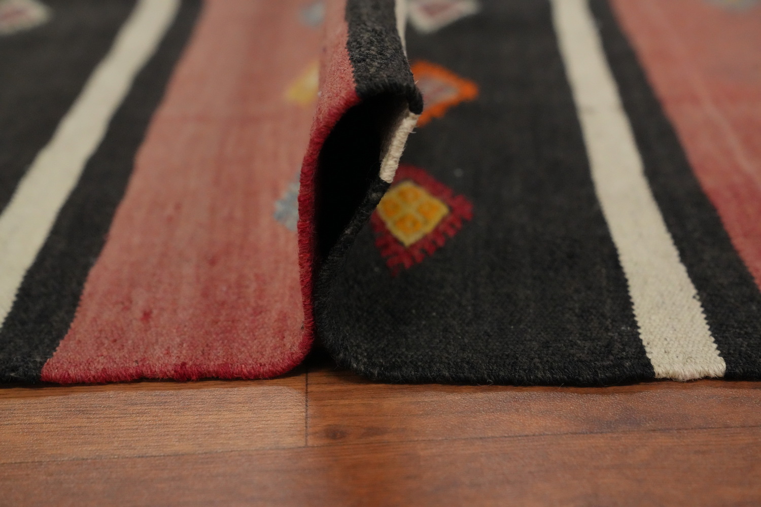 Vegetable Dye Kilim Turkish Area Rug 5x8