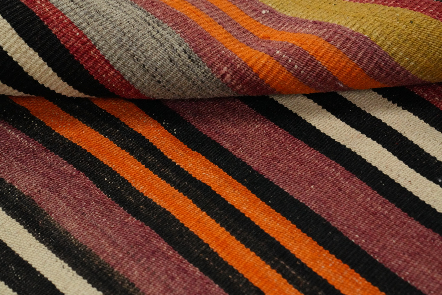 Vegetable Dye Kilim Turkish Area Rug 5x8