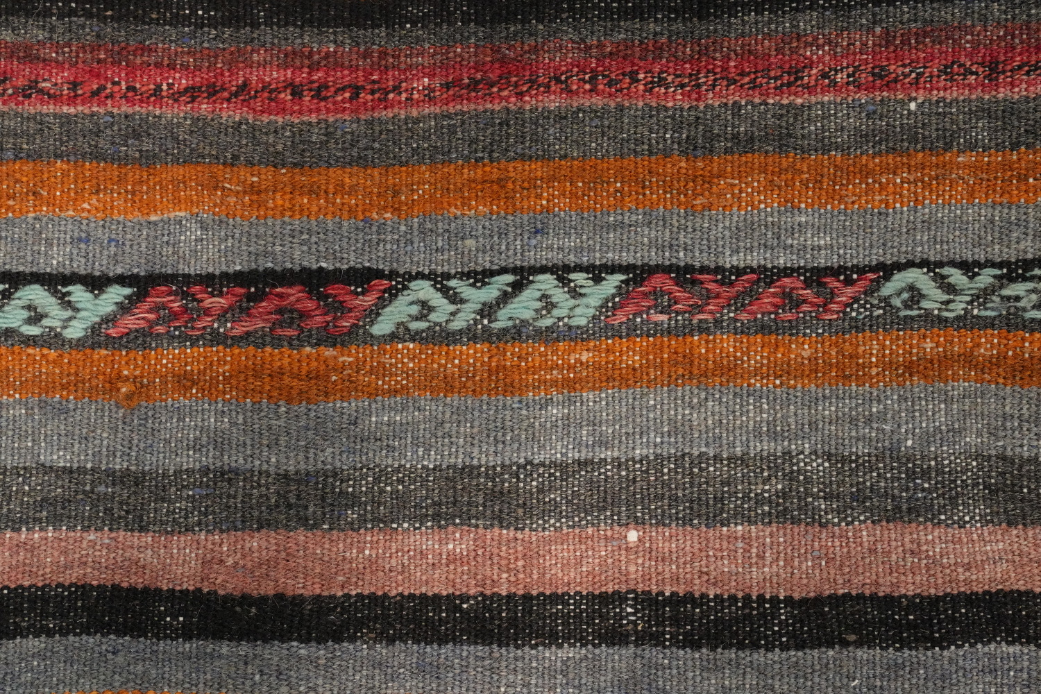 Vegetable Dye Kilim Turkish Area Rug 6x10