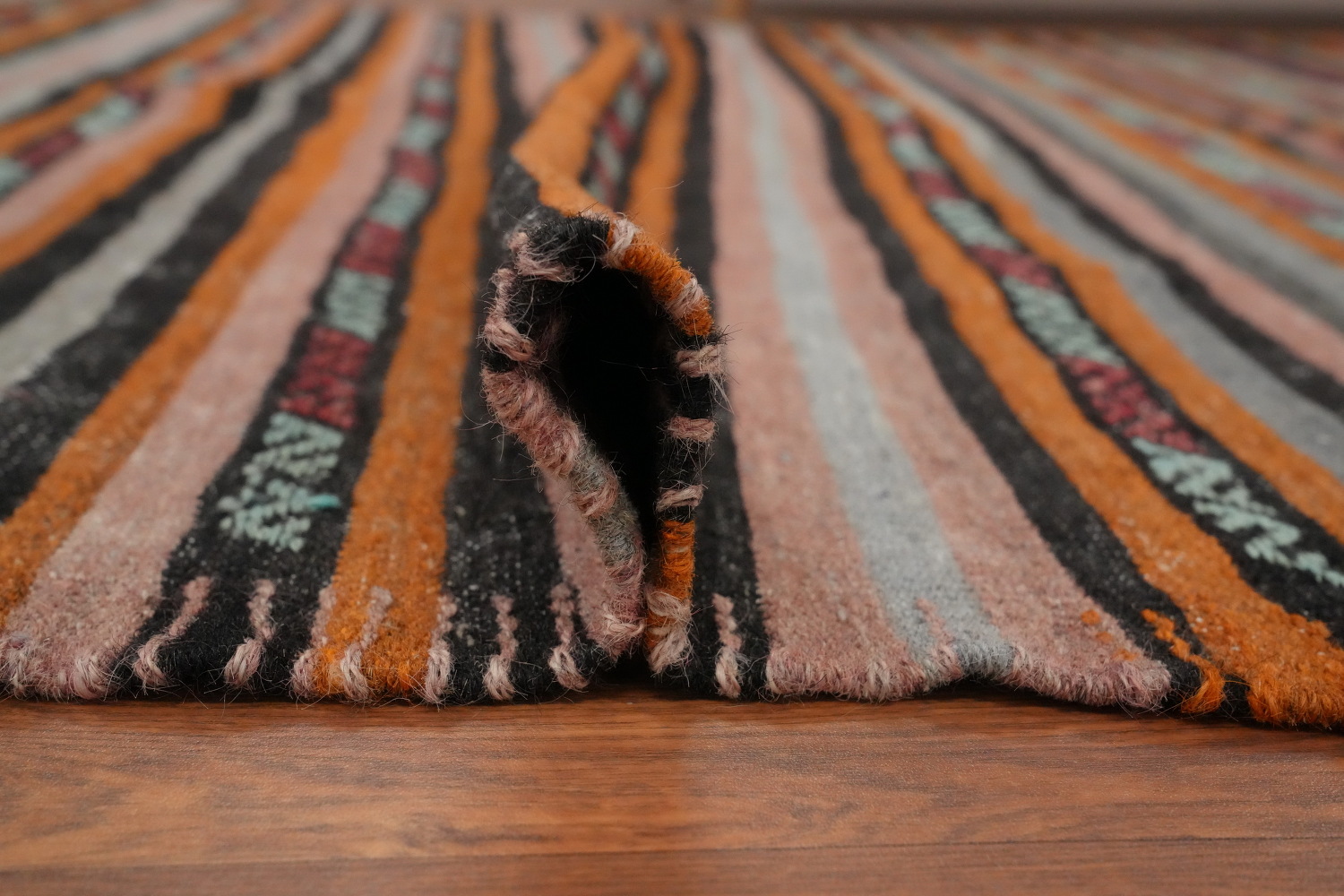 Vegetable Dye Kilim Turkish Area Rug 6x10
