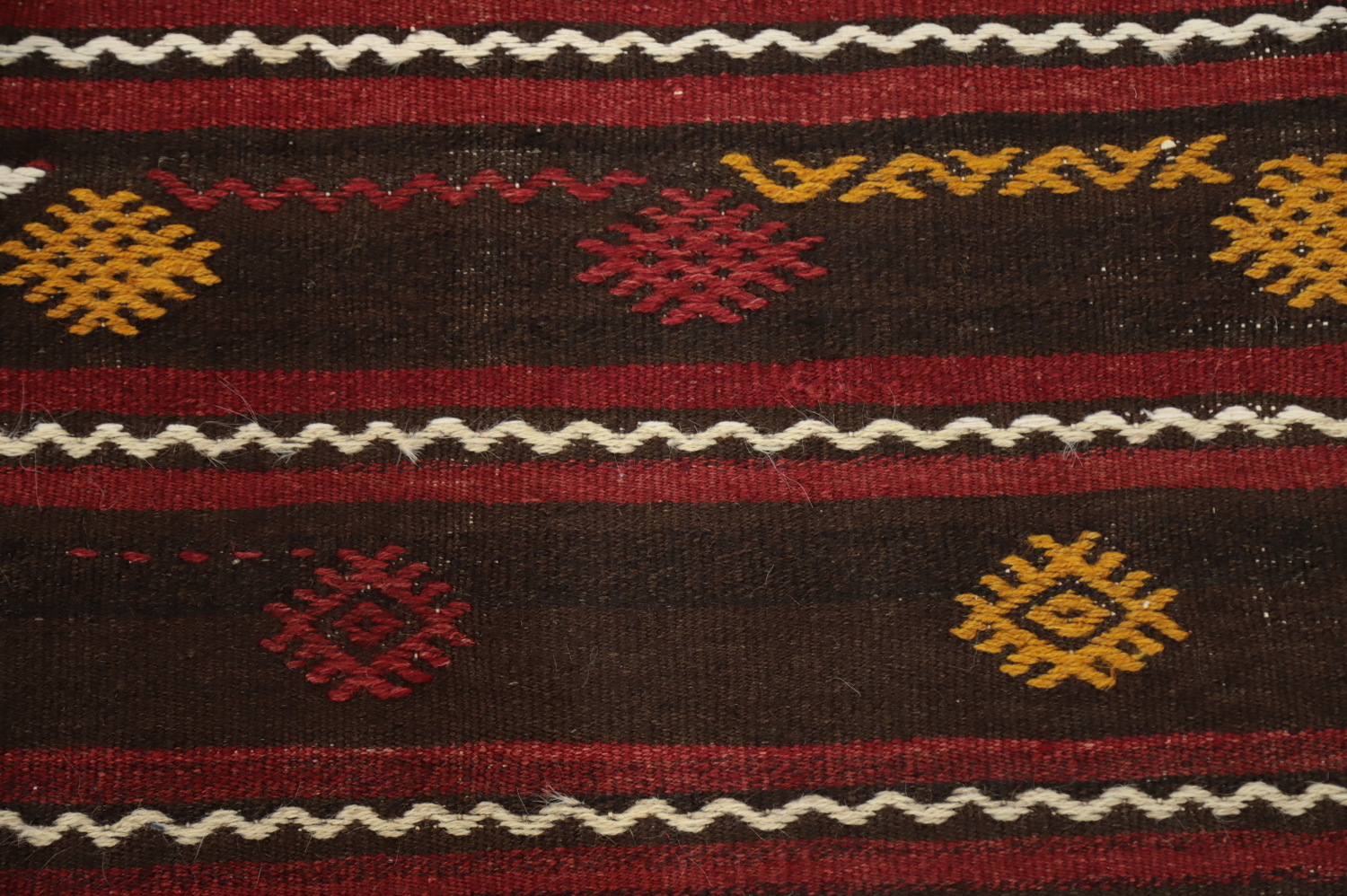 Vegetable Dye Kilim Turkish Area Rug 6x10