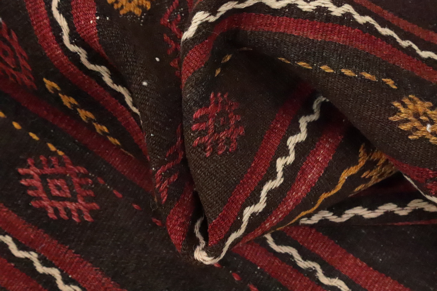 Vegetable Dye Kilim Turkish Area Rug 6x10
