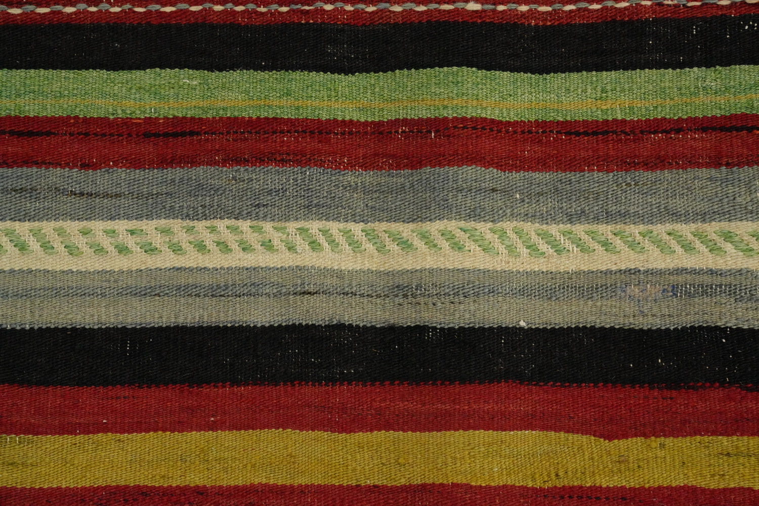 Vegetable Dye Kilim Turkish Area Rug 5x8
