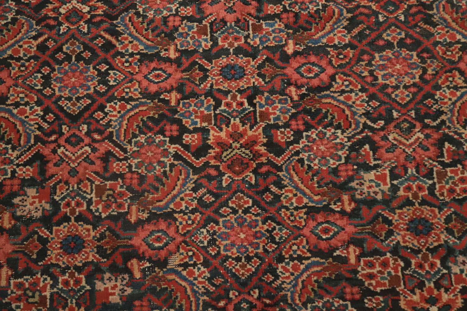 Pre-1900 Antique Vegetable Dye Sultanabad Persian Area Rug 6x13