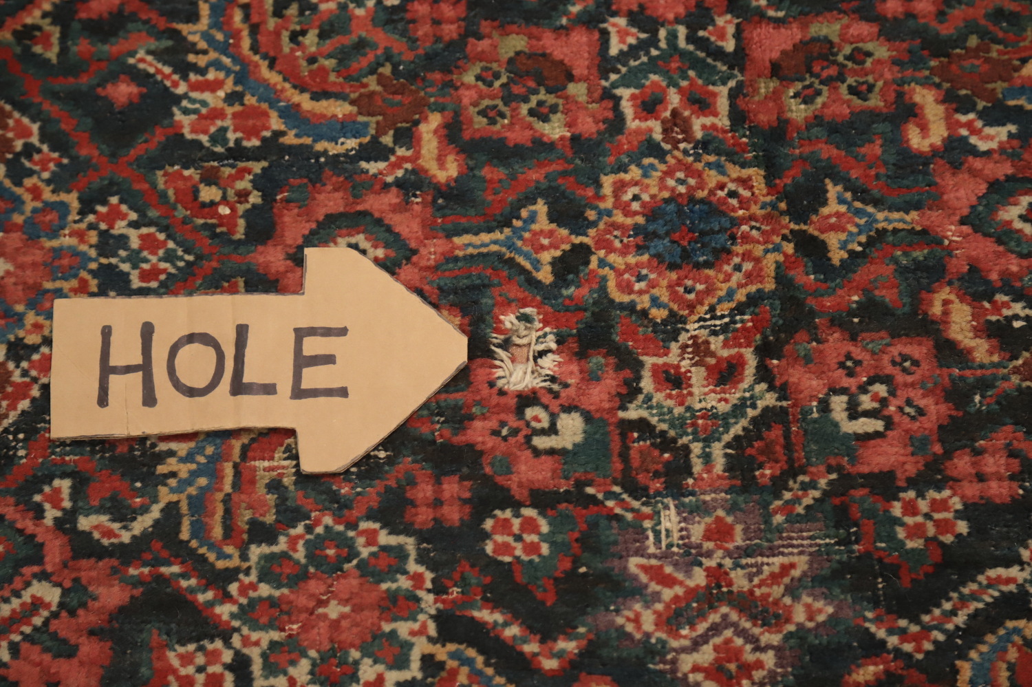 Pre-1900 Antique Vegetable Dye Sultanabad Persian Area Rug 6x13