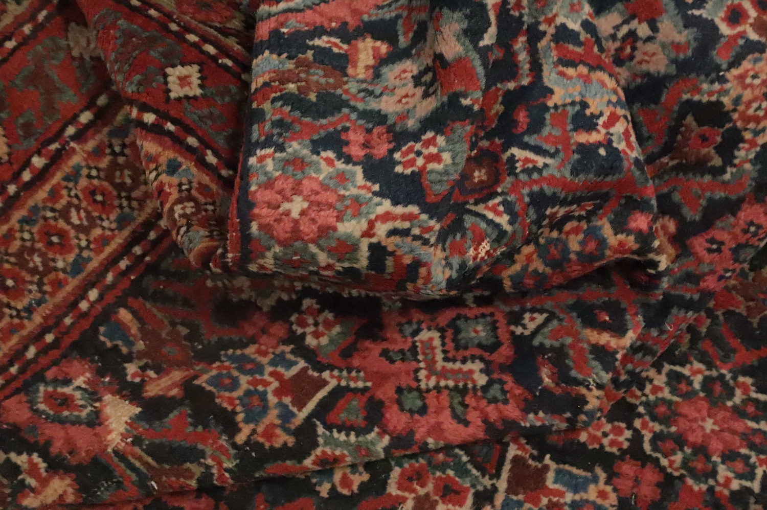 Pre-1900 Antique Vegetable Dye Sultanabad Persian Area Rug 6x13