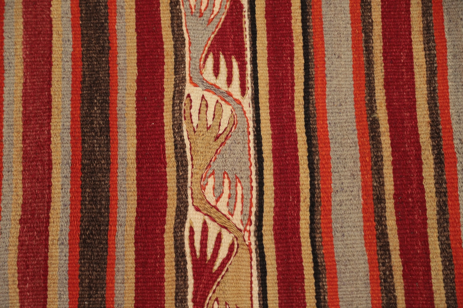 Vegetable Dye Kilim Turkish Area Rug 5x10