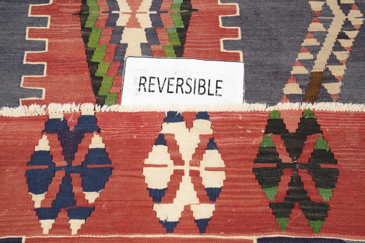 Vegetable Dye Kilim Turkish Area Rug 5x9