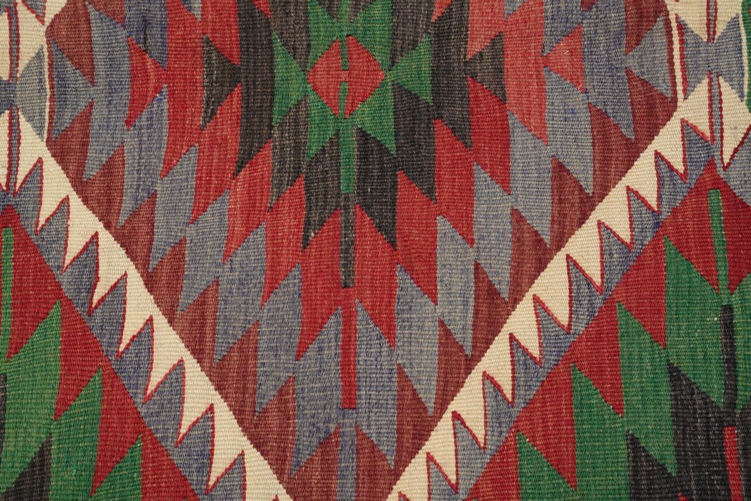 Vegetable Dye Kilim Handmade Area Rug 5x9
