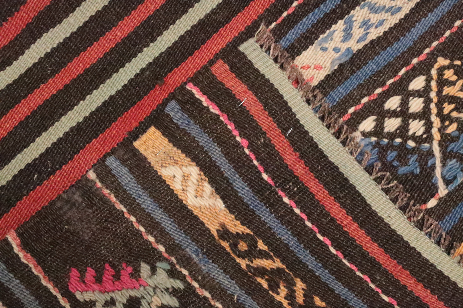Vegetable Dye Kilim Turkish Area Rug 6x8