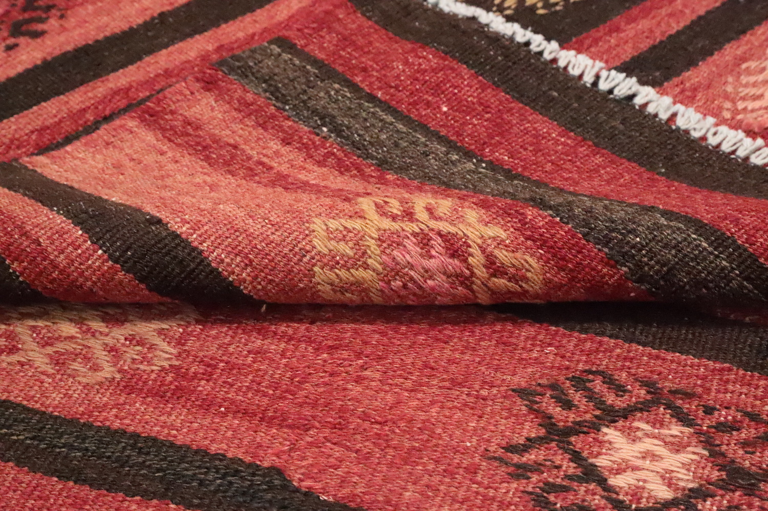 Vegetable Dye Kilim Turkish Area Rug 6x10