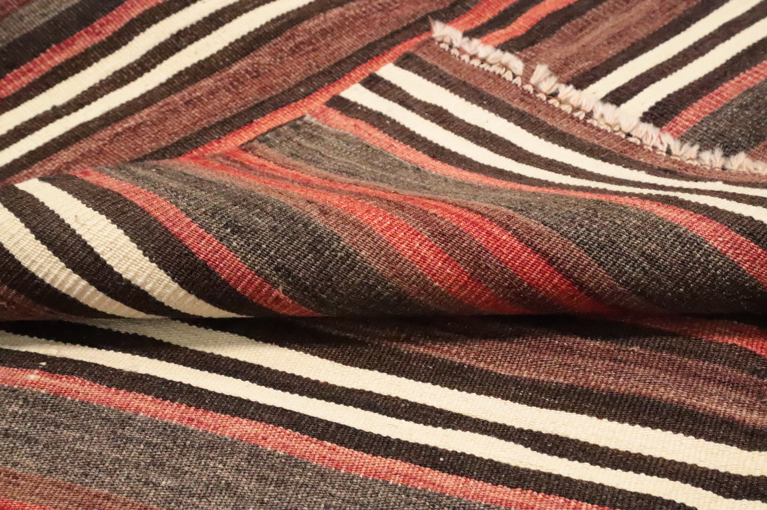 Vegetable Dye Kilim Turkish Area Rug 5x10