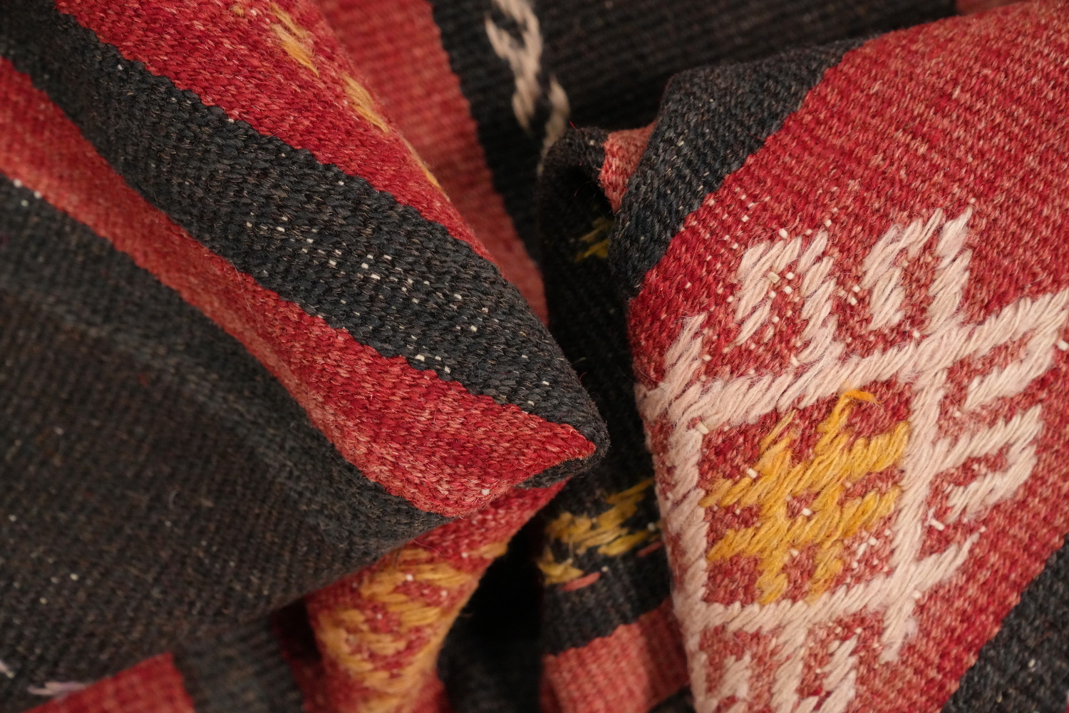 Vegetable Dye Kilim Turkish Area Rug 6x10