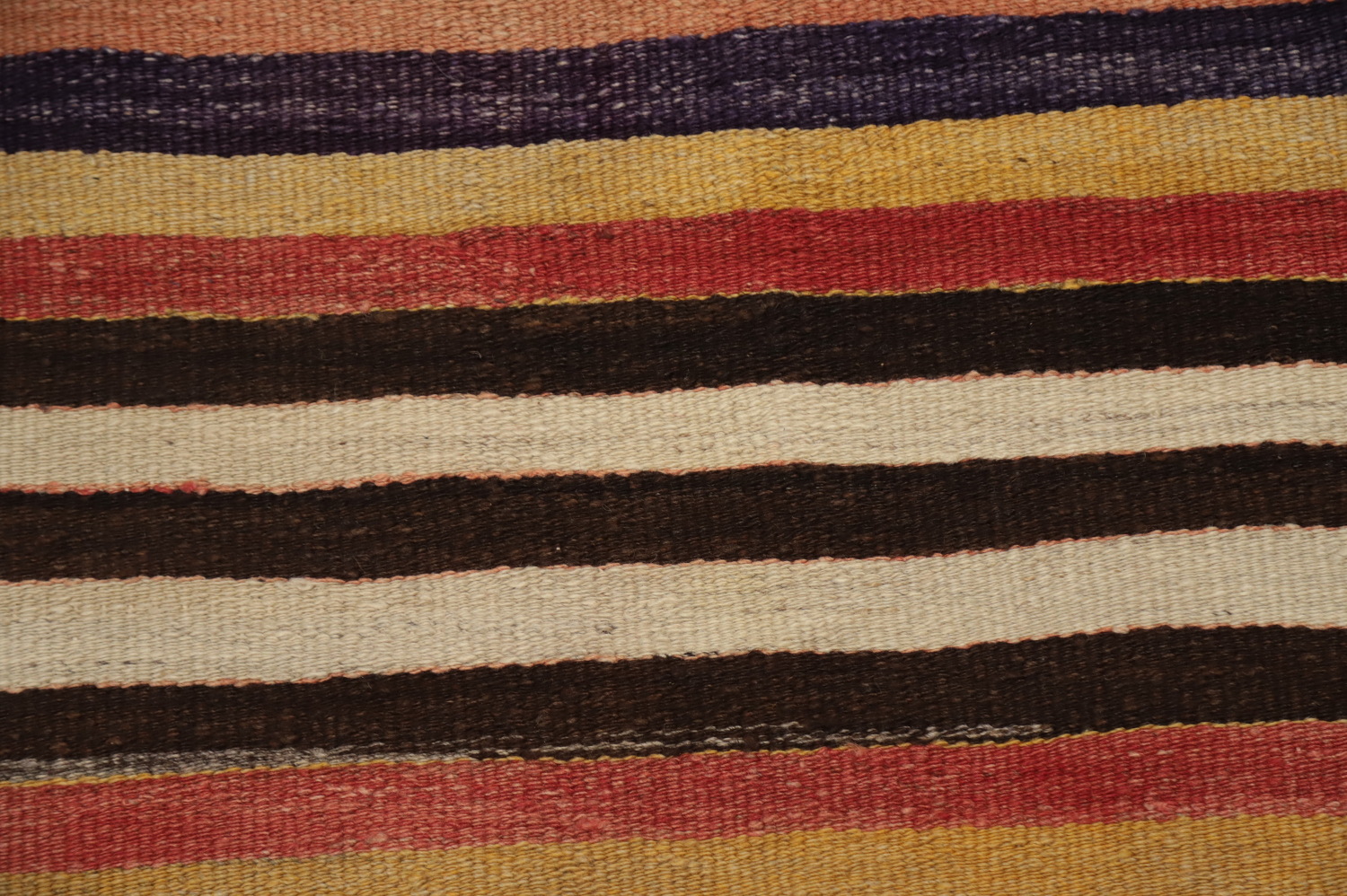 Vegetable Dye Kilim Turkish Area Rug 5x8