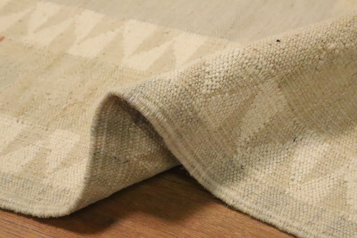 Vegetable Dye Geometric Kilim Handwoven Area Rug 5x8