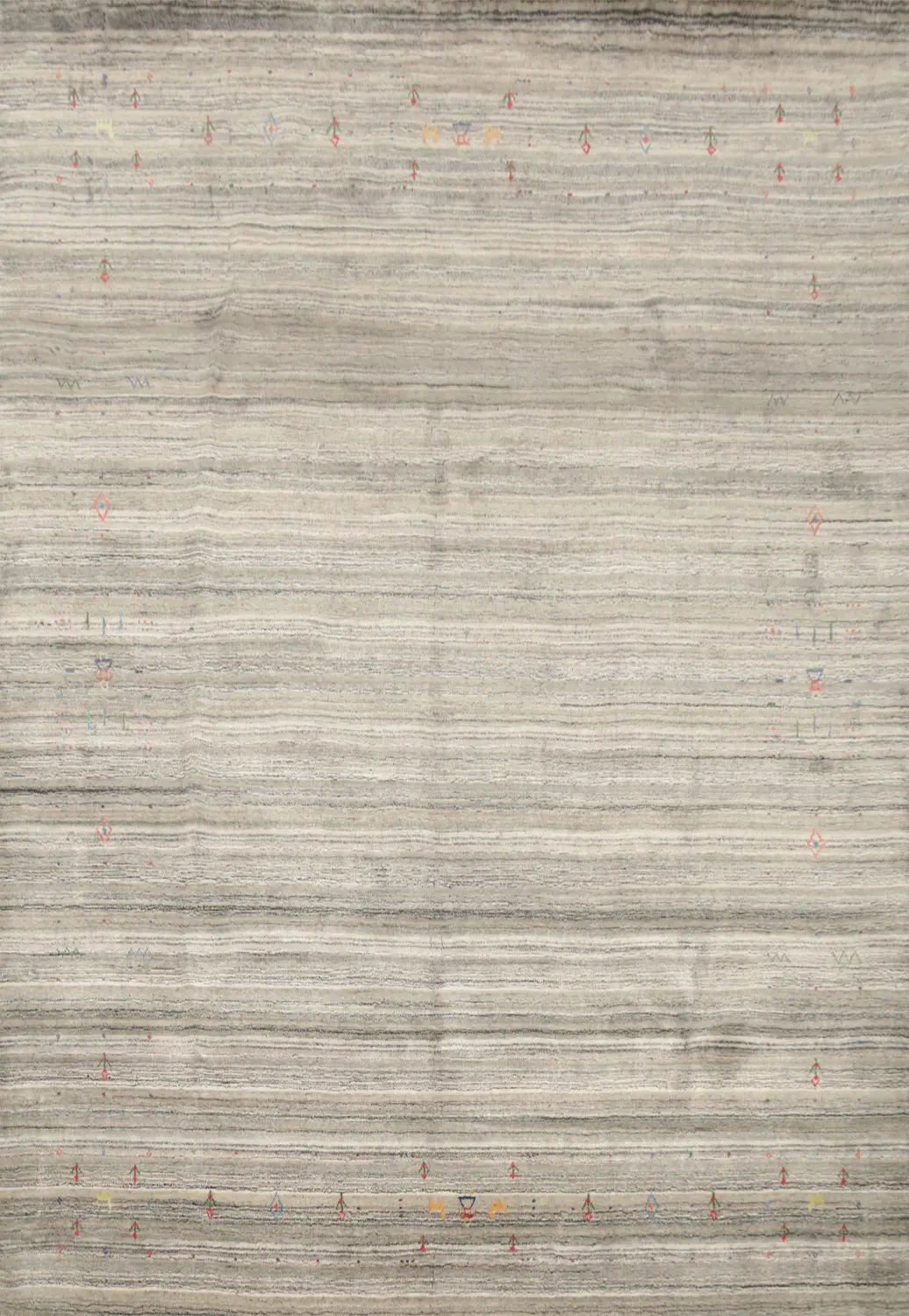 Handmade Gabbeh Oriental Area Rug 7x8