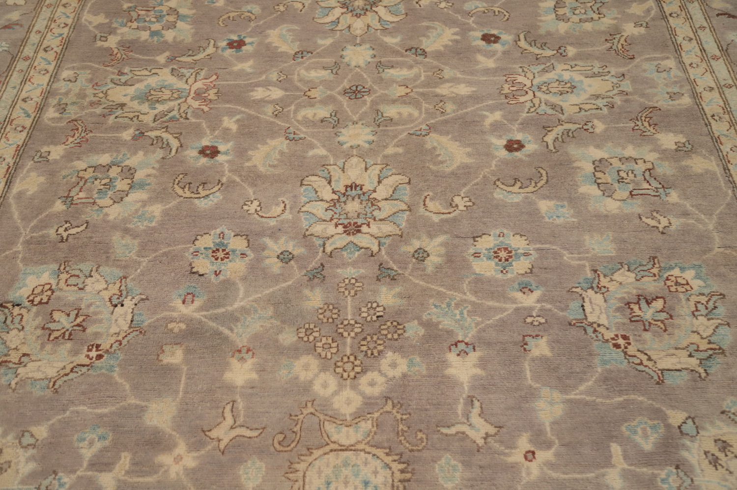 Handmade Floral Kazak Vegetable Dye Area Rug 8x10