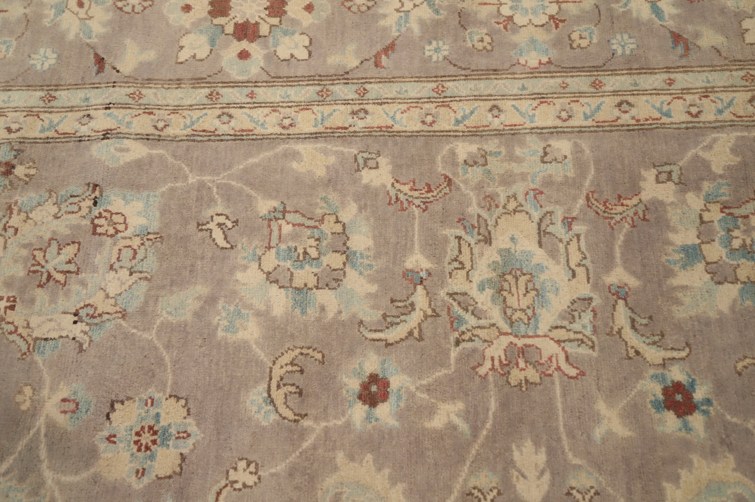 Handmade Floral Kazak Vegetable Dye Area Rug 8x10