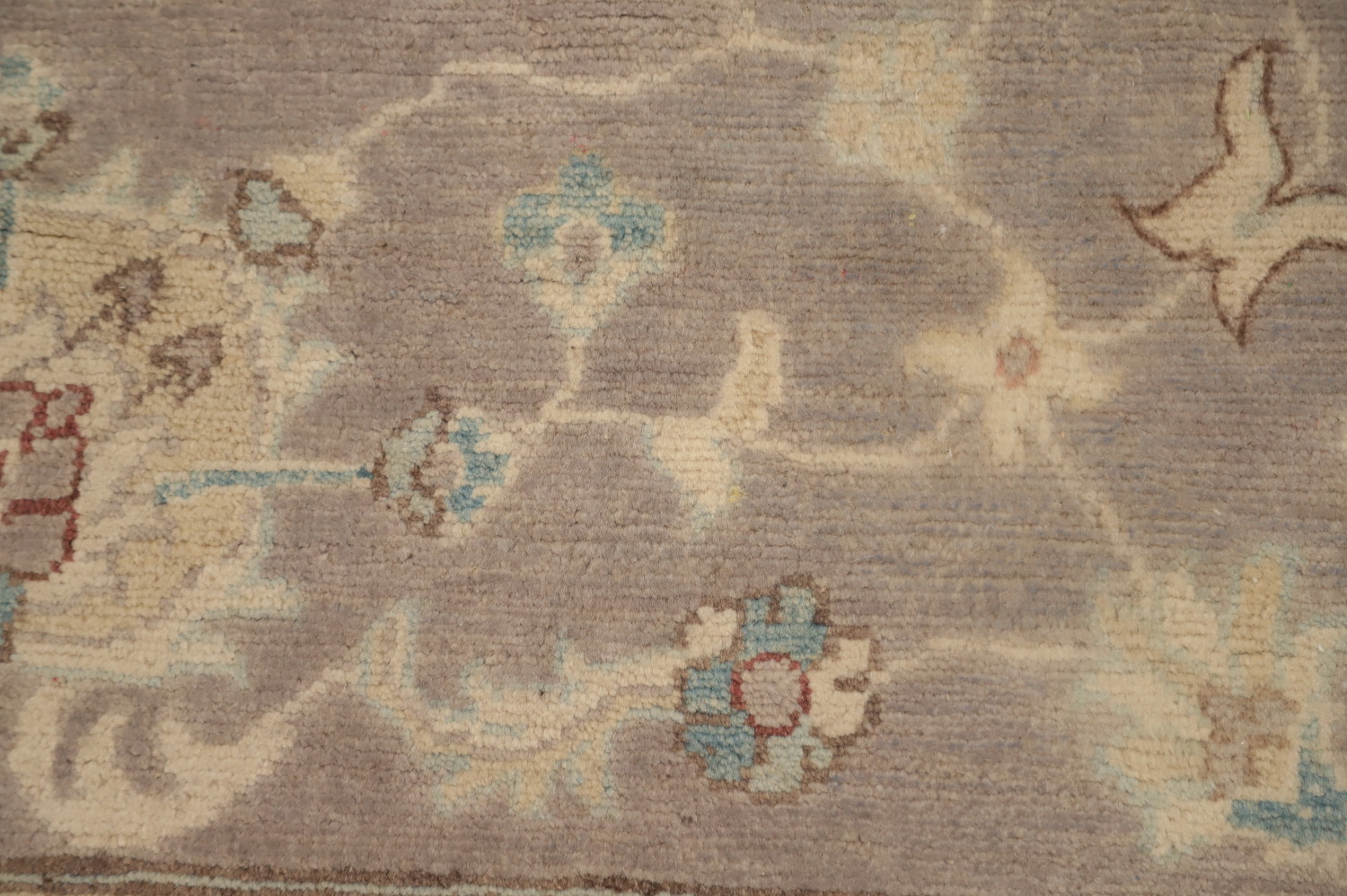 Handmade Floral Kazak Vegetable Dye Area Rug 8x10