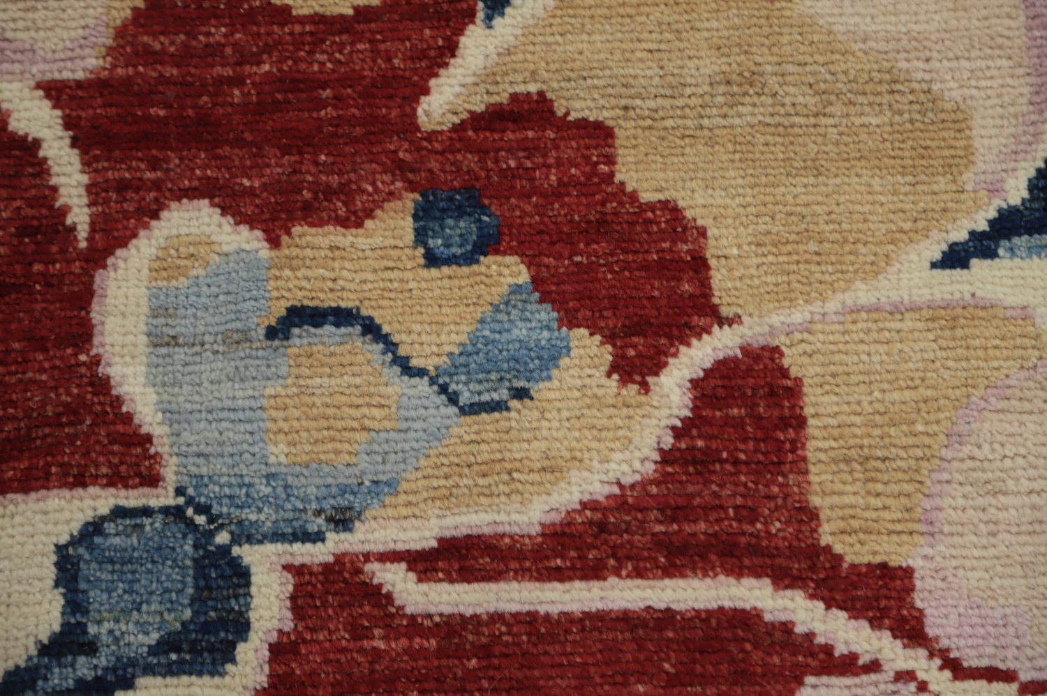 Vegetable Dye Floral Oushak Oriental Area Rug 7x10