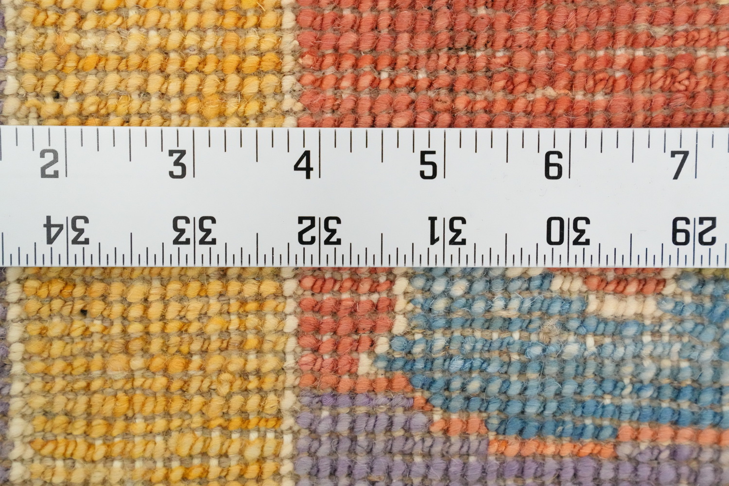 Purple Wool Oushak Vegetable Dye Large Rug 11x11