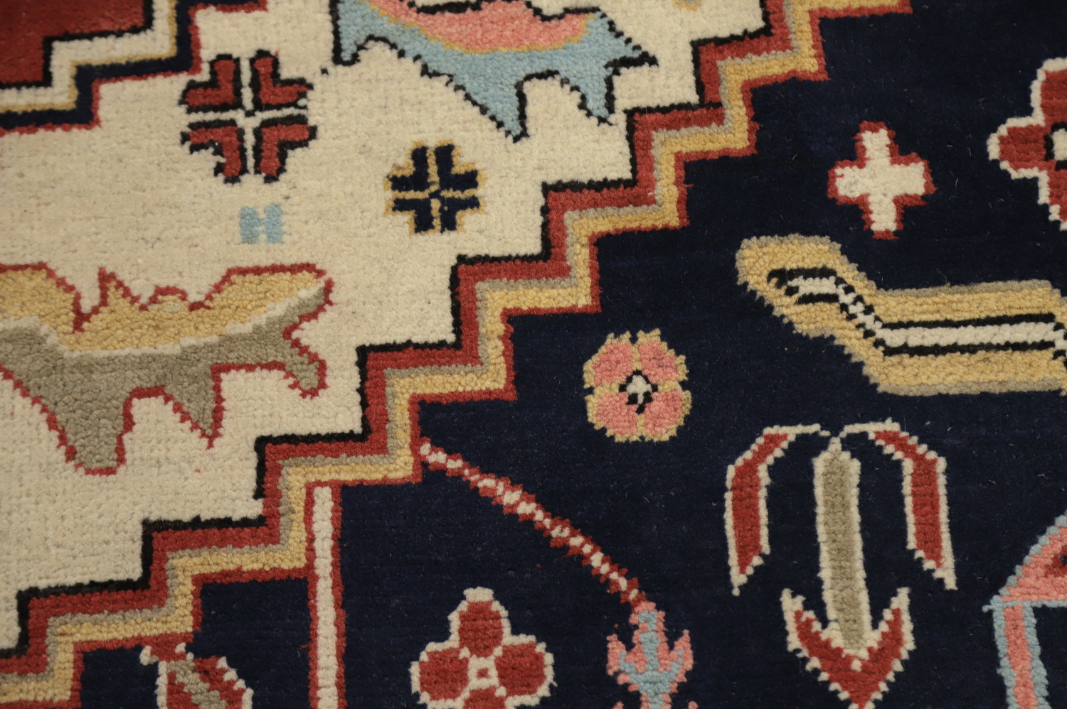 Vegetable Dye Heriz Oriental Area Rug 9x12