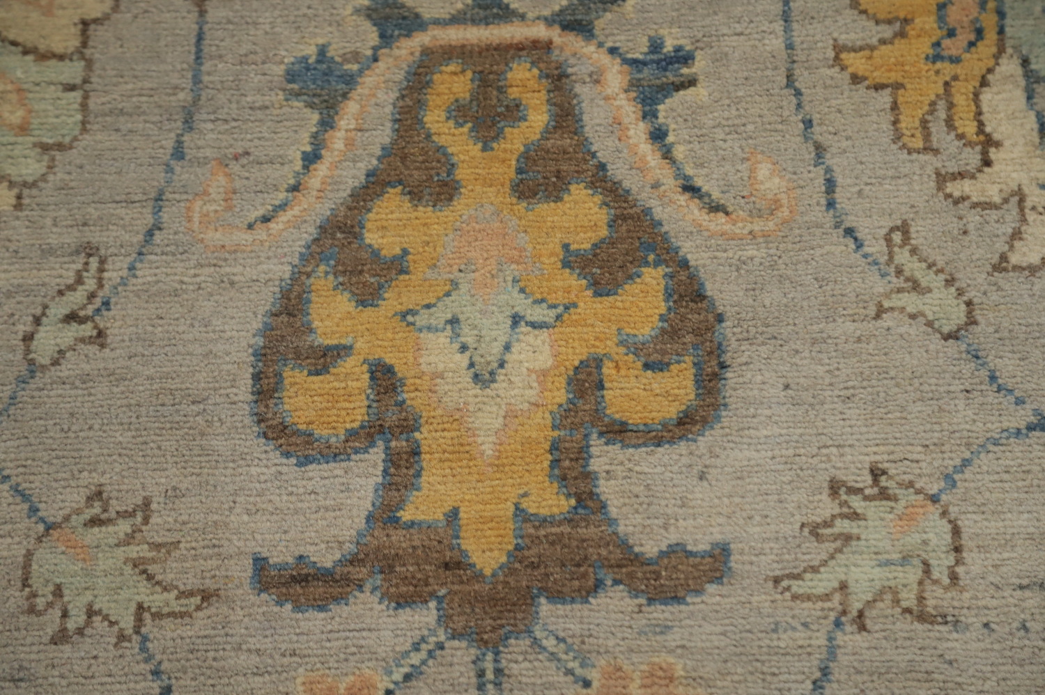 Handmade Floral Kazak Vegetable Dye Area Rug 9x12