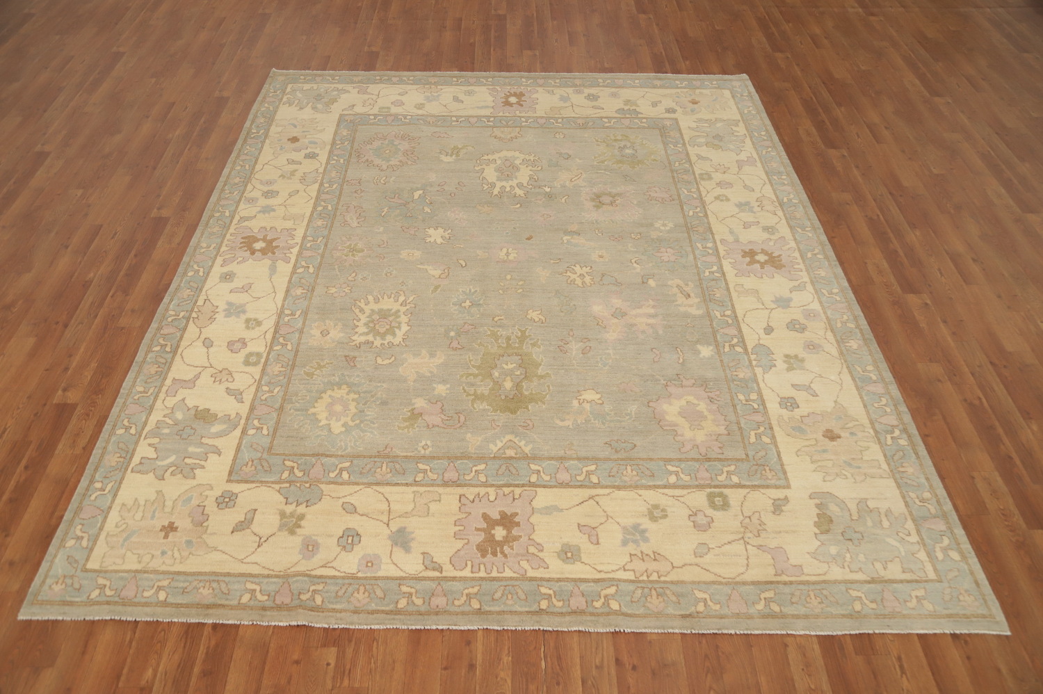 Handmade Wool Oushak Vegetable Dye Area Rug 8x10